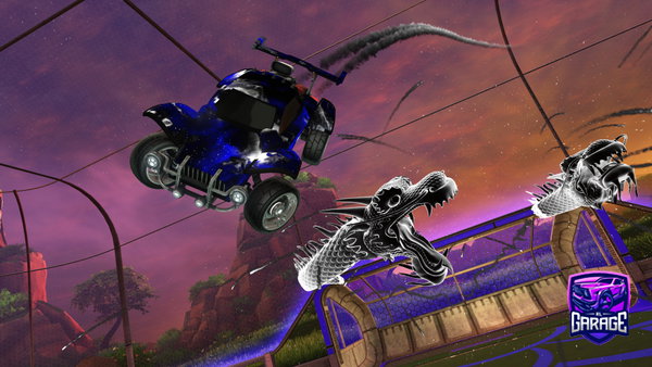 A Rocket League car design from TRAPZsg