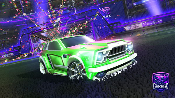 A Rocket League car design from xrimed