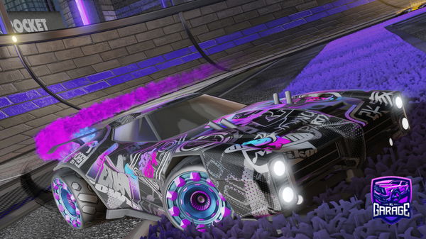 A Rocket League car design from SiciliaN