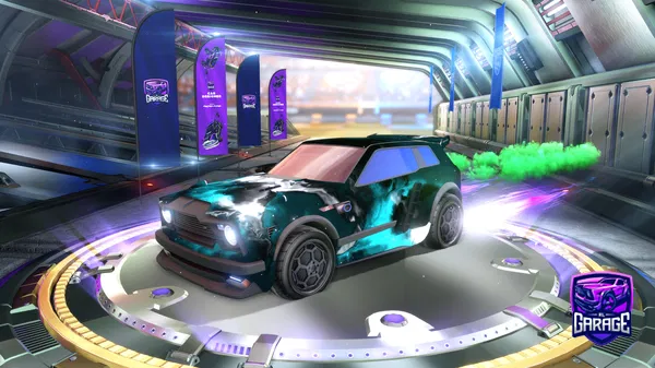 A Rocket League car design from Flodef59