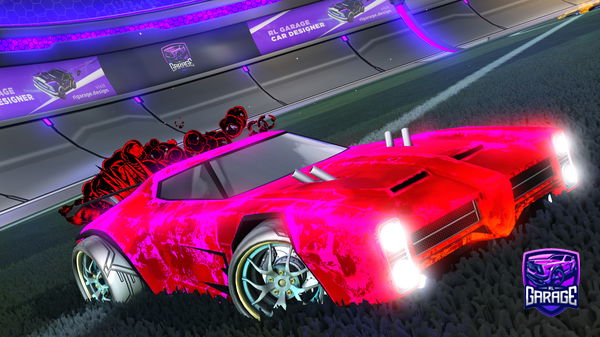 A Rocket League car design from Shooteo2313