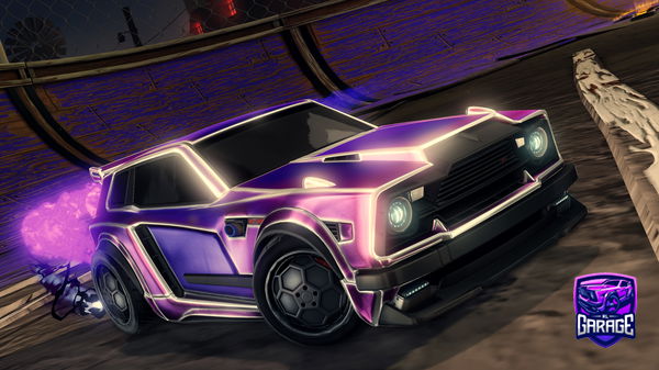 A Rocket League car design from nikofski