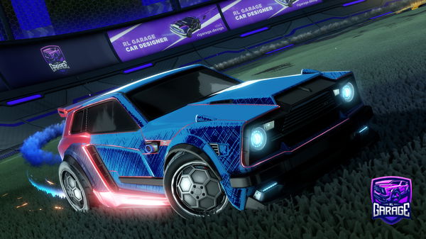A Rocket League car design from FairHeights