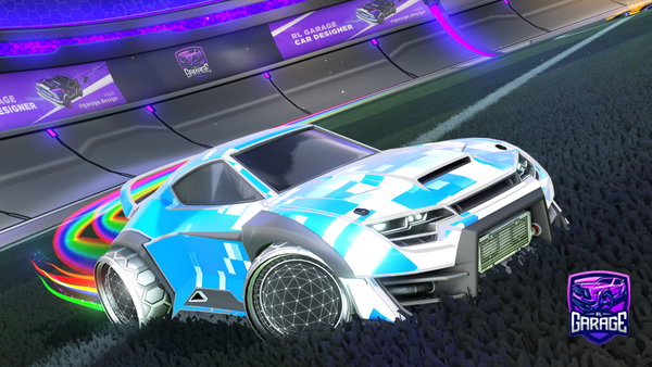 A Rocket League car design from Tarntula