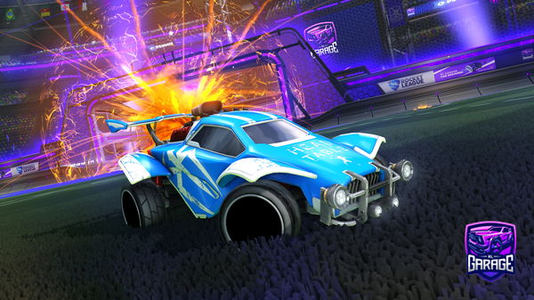 A Rocket League car design from Nijramrules