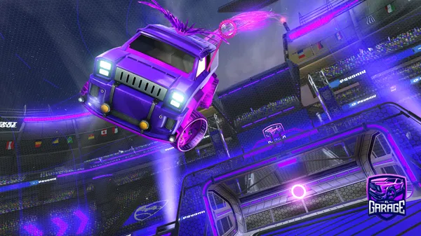 A Rocket League car design from zuma1209