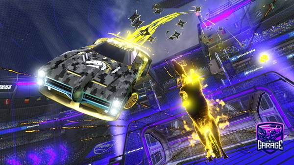 A Rocket League car design from Aitorlogoticousnes