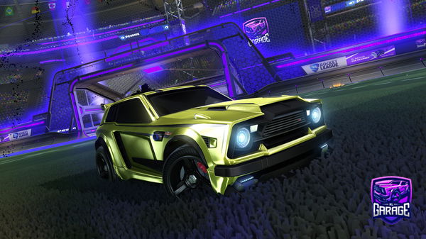 A Rocket League car design from HydroChild