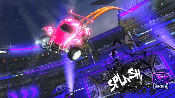 A Rocket League car design from LucoZXyd