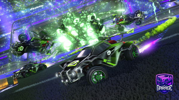 A Rocket League car design from sazerac