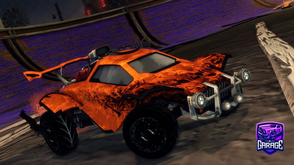 A Rocket League car design from adamzki