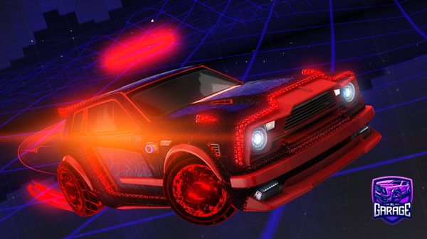 A Rocket League car design from HirAlpha