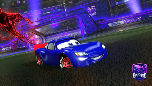 A Rocket League car design from Yo7