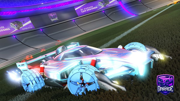 A Rocket League car design from pixl_