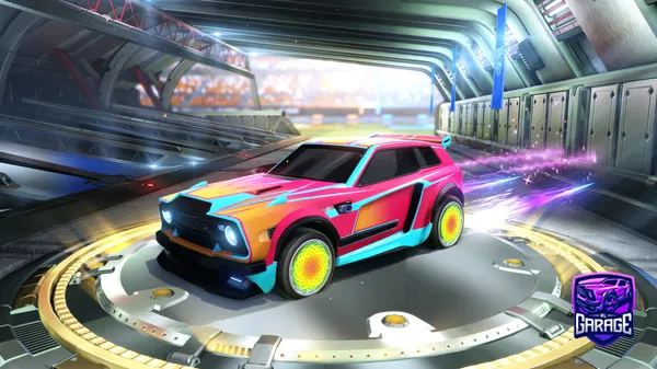 A Rocket League car design from CubicCircle