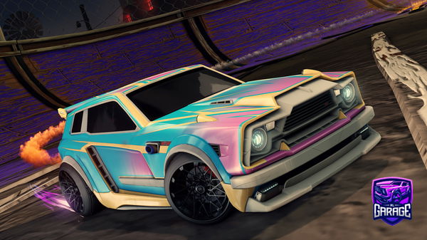 A Rocket League car design from Zoey07