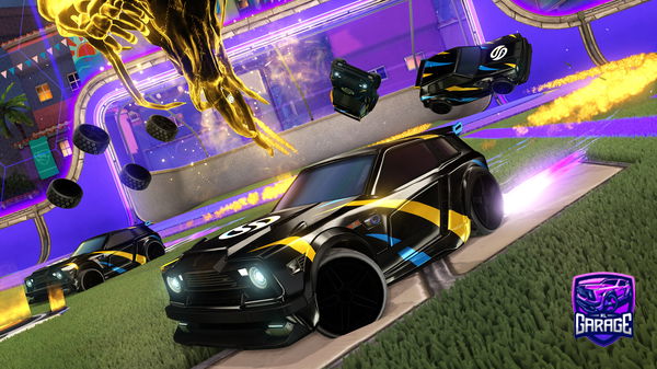 A Rocket League car design from LIL_NEXO