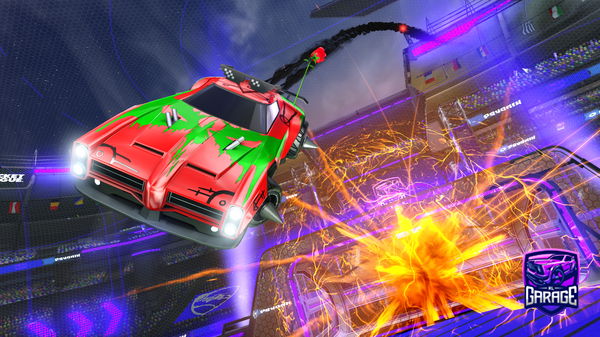 A Rocket League car design from PloitZ