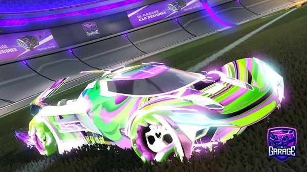 A Rocket League car design from DA_1RISH_KID