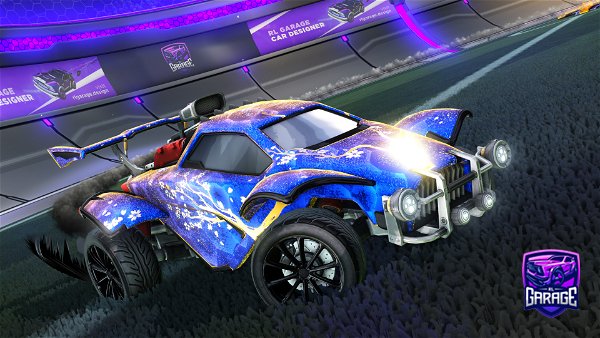 A Rocket League car design from squeaky_bum_99