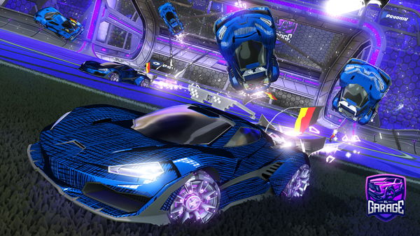 A Rocket League car design from Kujusse