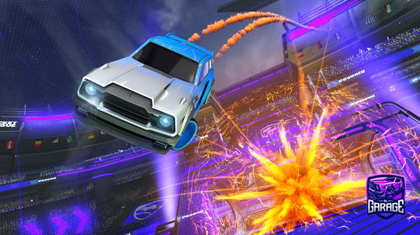 A Rocket League car design from roccomalenica