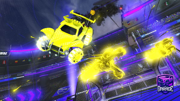 A Rocket League car design from Vib1nDin0