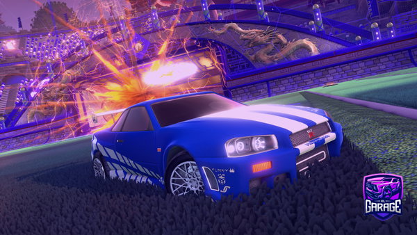 A Rocket League car design from zFedepv_