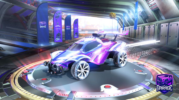 A Rocket League car design from zyramyr