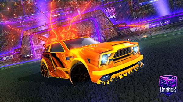 A Rocket League car design from Kerency