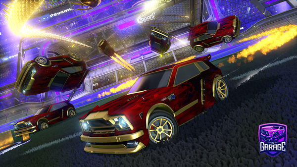 A Rocket League car design from RazzerBoom