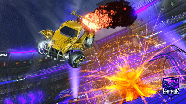 A Rocket League car design from DsquaredKostz