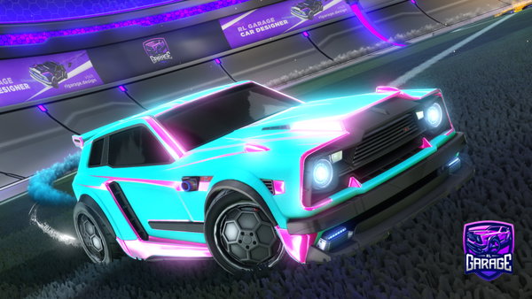 A Rocket League car design from Mister-sushi