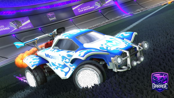 A Rocket League car design from FluuxsRL