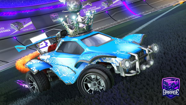 A Rocket League car design from Pharaoh1