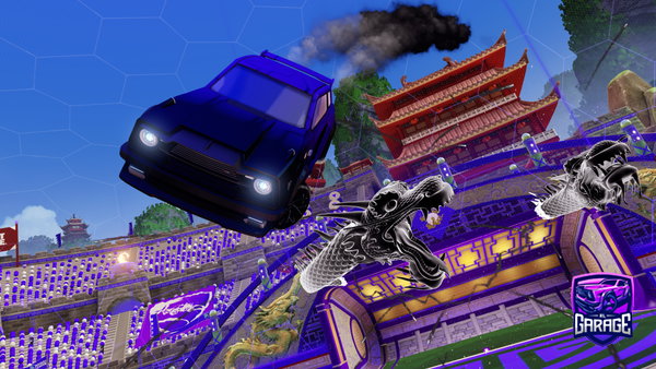 A Rocket League car design from luggoa