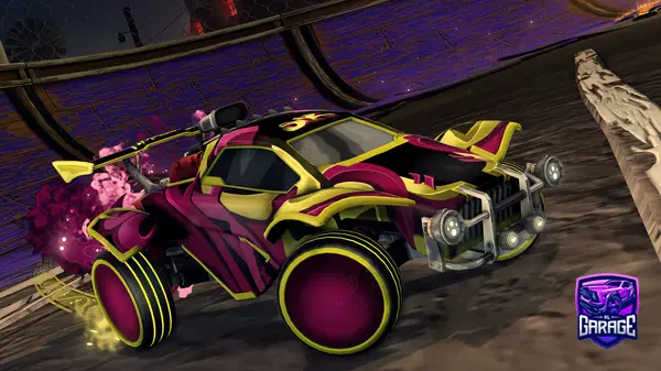 A Rocket League car design from est-oc31