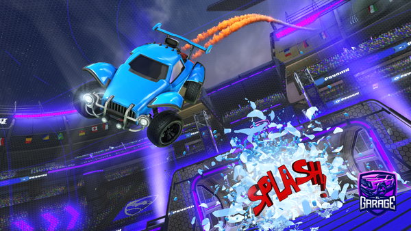 A Rocket League car design from Zyyln_