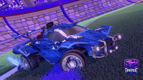 A Rocket League car design from PoluxRL