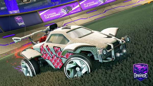 A Rocket League car design from luquetadeus