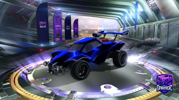 A Rocket League car design from V1P3RZ