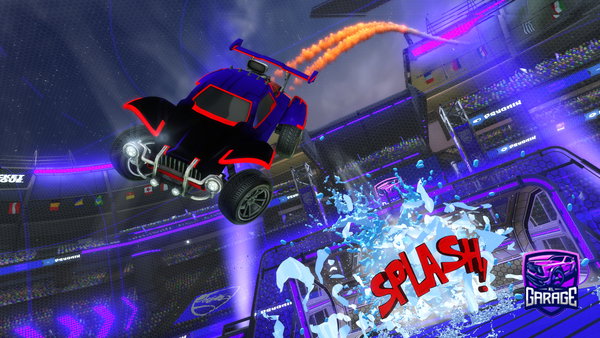 A Rocket League car design from jahil