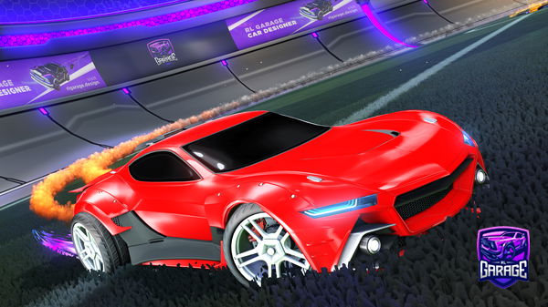 A Rocket League car design from mahouds