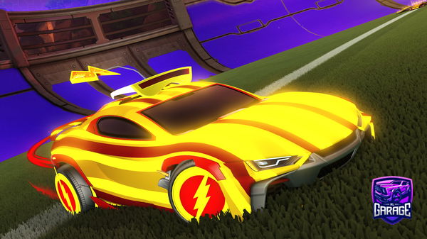 A Rocket League car design from JULA11