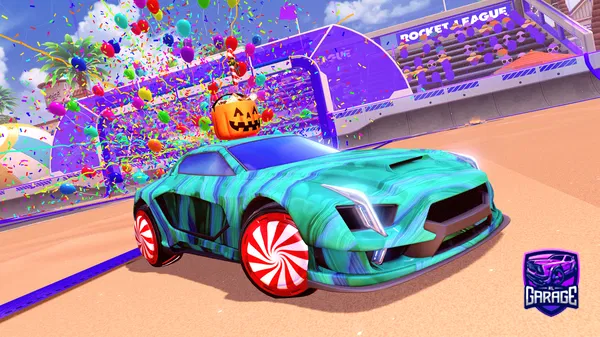 A Rocket League car design from Ruzznx