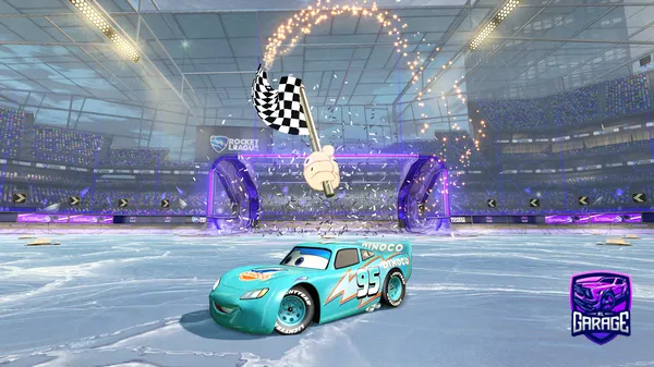 A Rocket League car design from PlatGod
