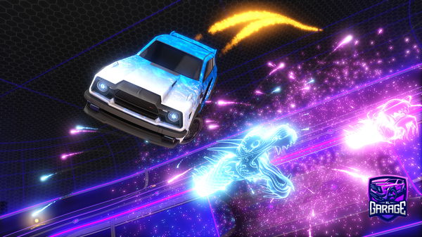 A Rocket League car design from AquaEclipse456