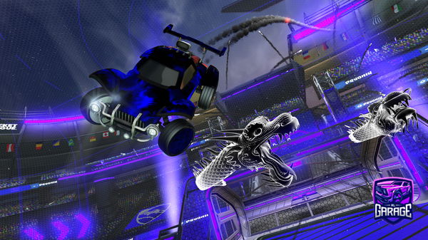 A Rocket League car design from Aimless0513