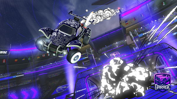 A Rocket League car design from HirAlpha