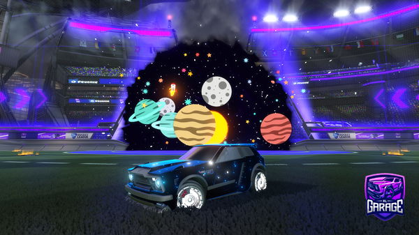 A Rocket League car design from MACCA35401